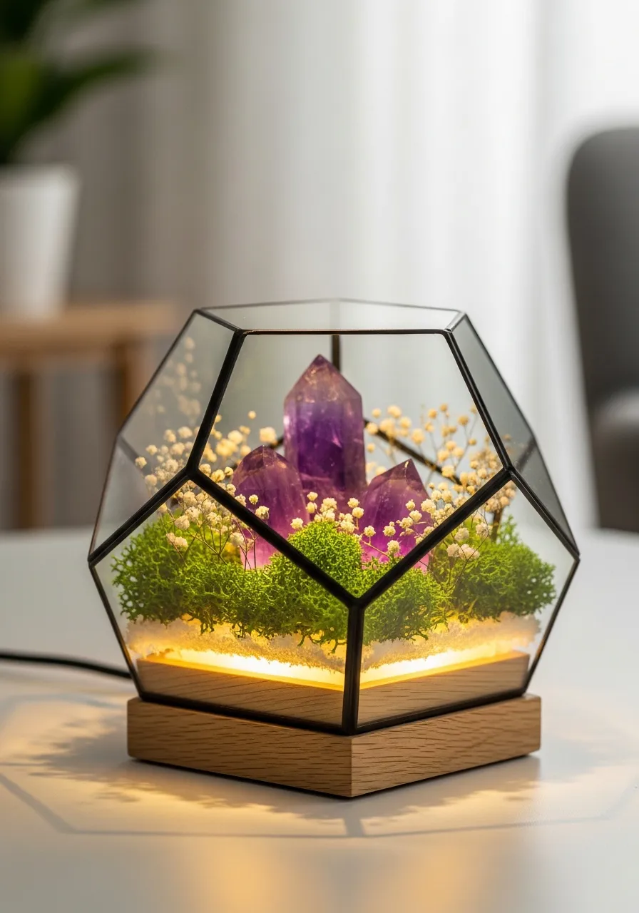 Lumina Aura: Kristal Teraryum Lamba